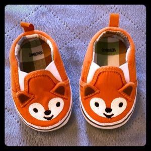 Gymboree fox shoes